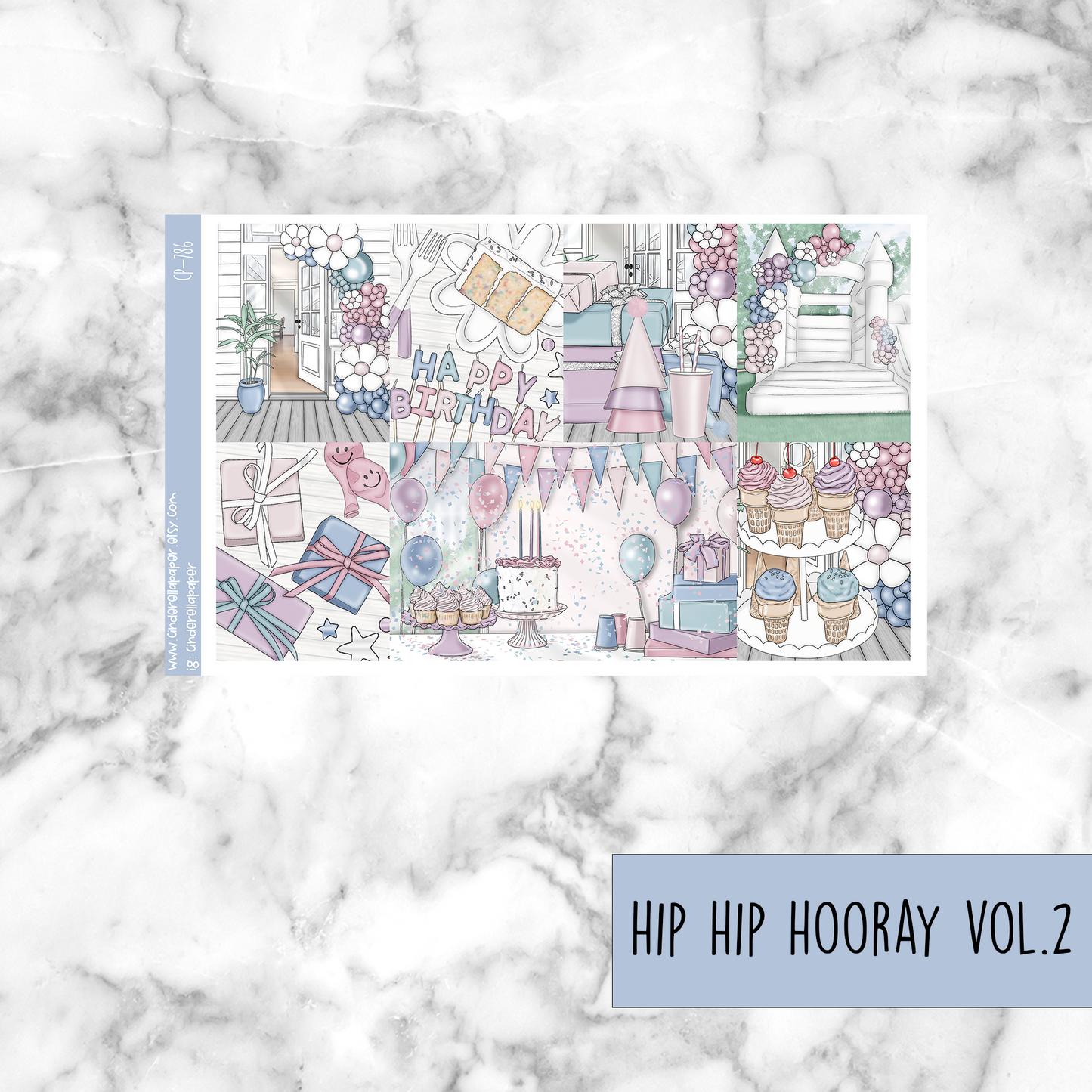 * GLITCH * Hip Hip Hooray Vol.2 - Ultimate Sticker Kit