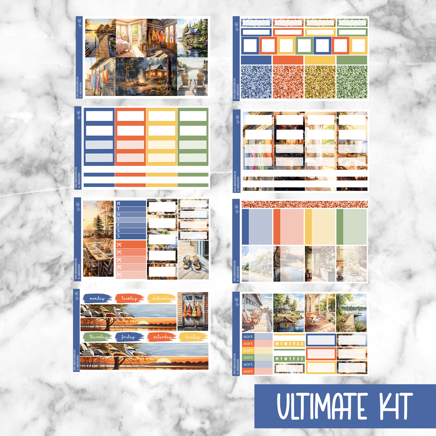 Lake House - Ultimate Sticker Kit