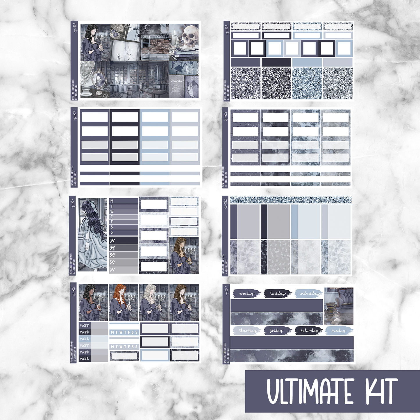 Haunted - Ultimate Sticker Kit