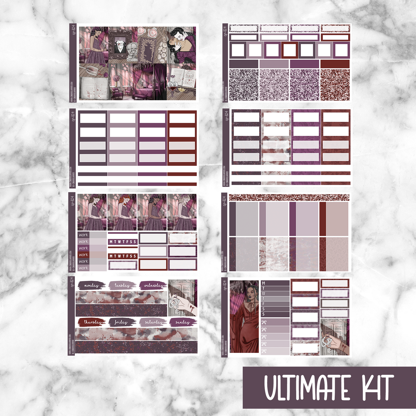 Vampire - Ultimate Sticker Kit