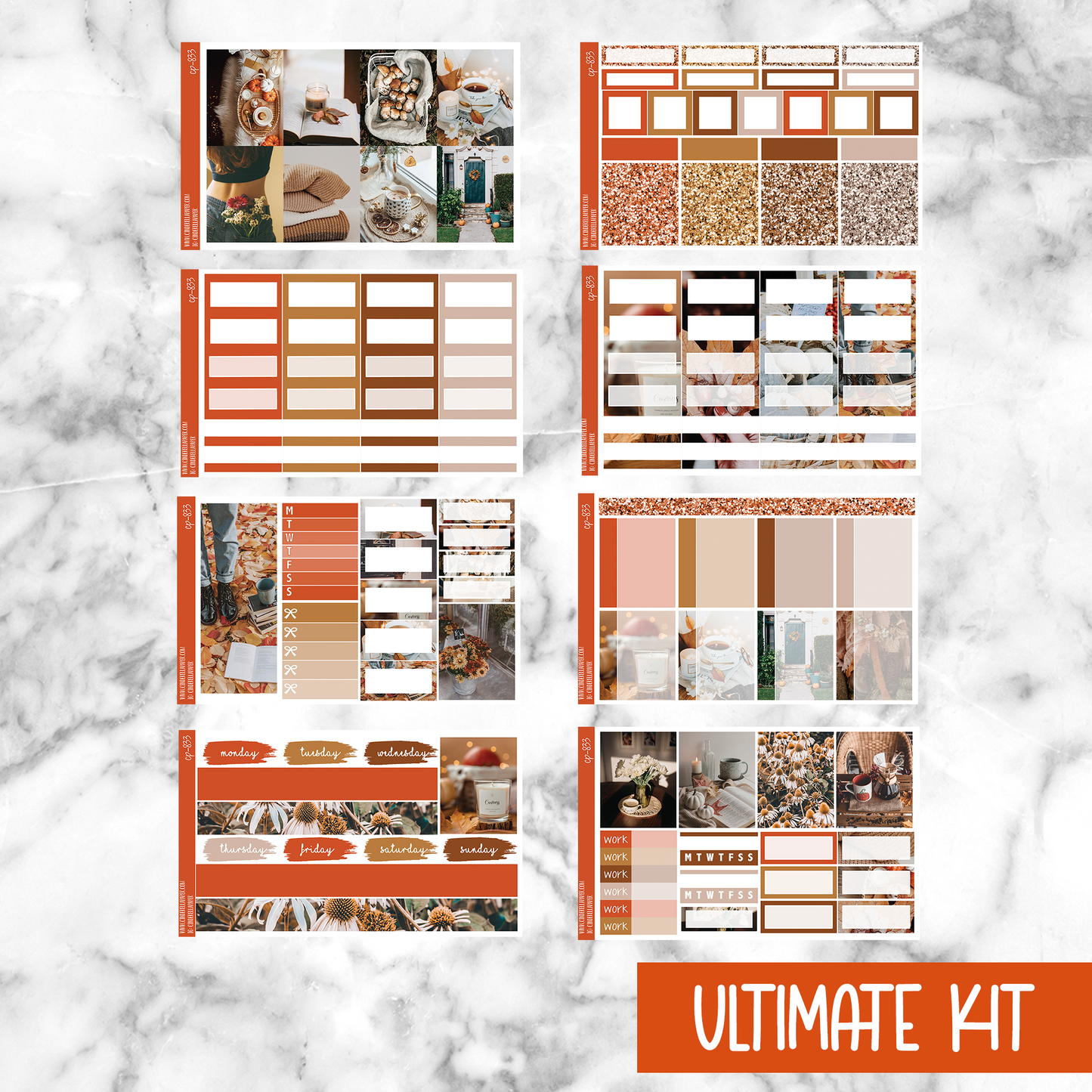 Autumnal - Ultimate Sticker Kit