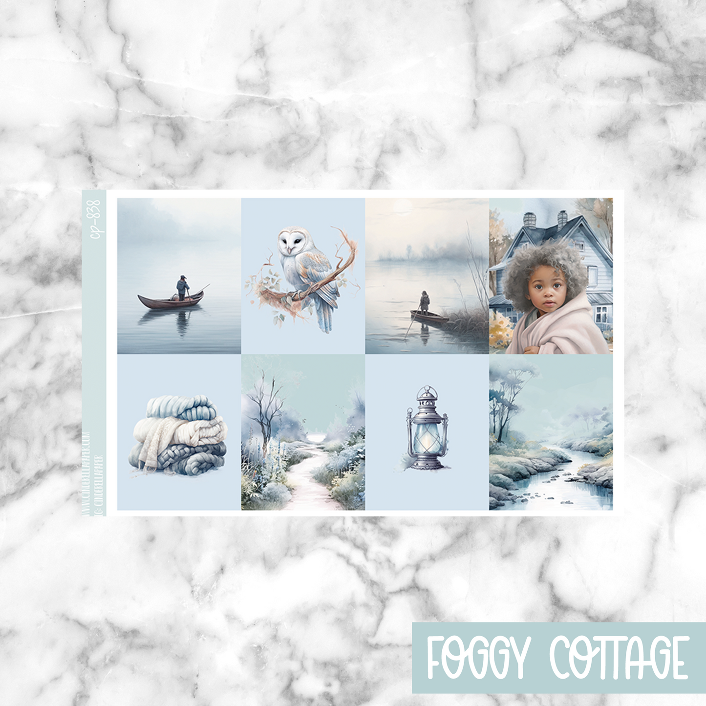 Foggy Cottage - Ultimate Sticker Kit