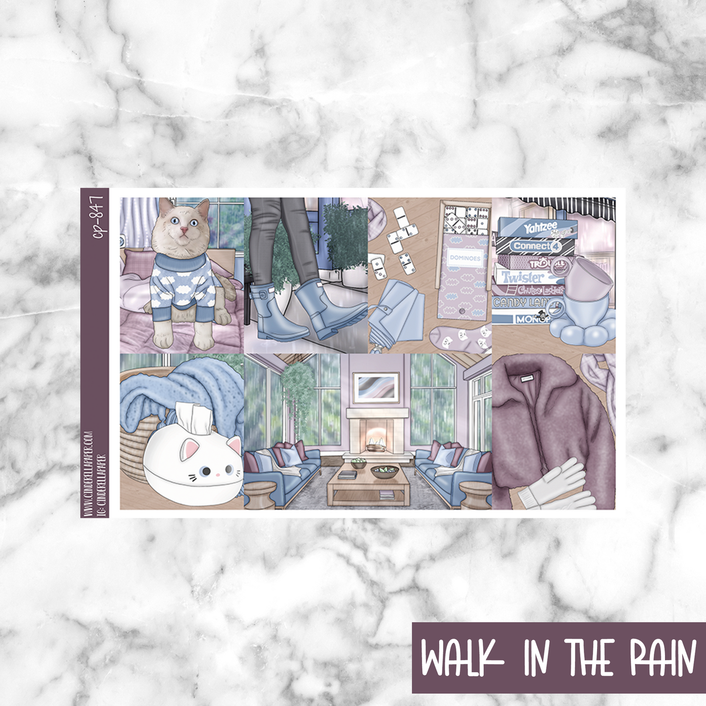 Walk in the Rain - Ultimate Sticker Kit