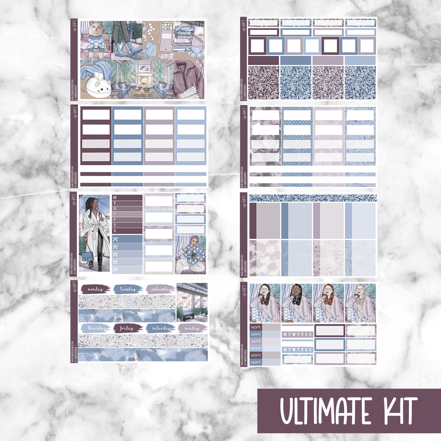 Walk in the Rain - Ultimate Sticker Kit