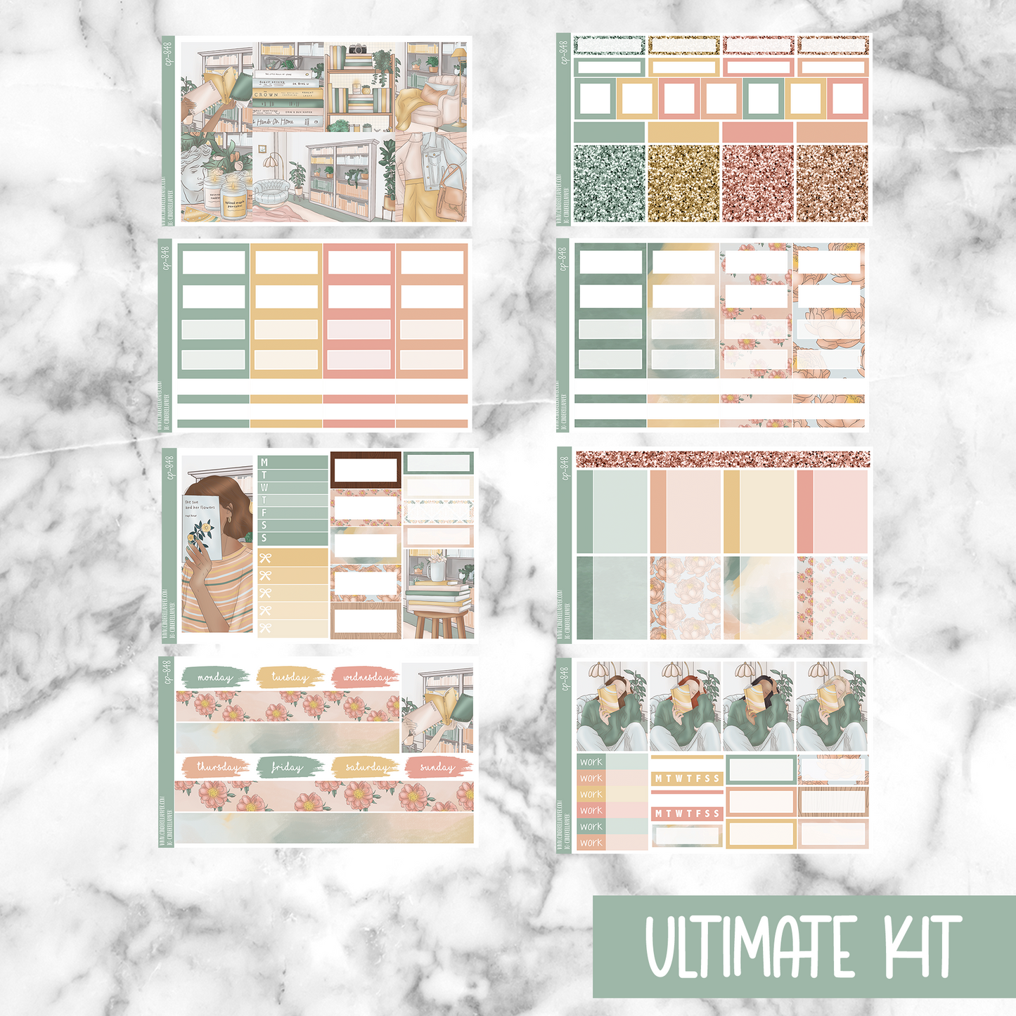 I Read A Lot - Ultimate Sticker Kit