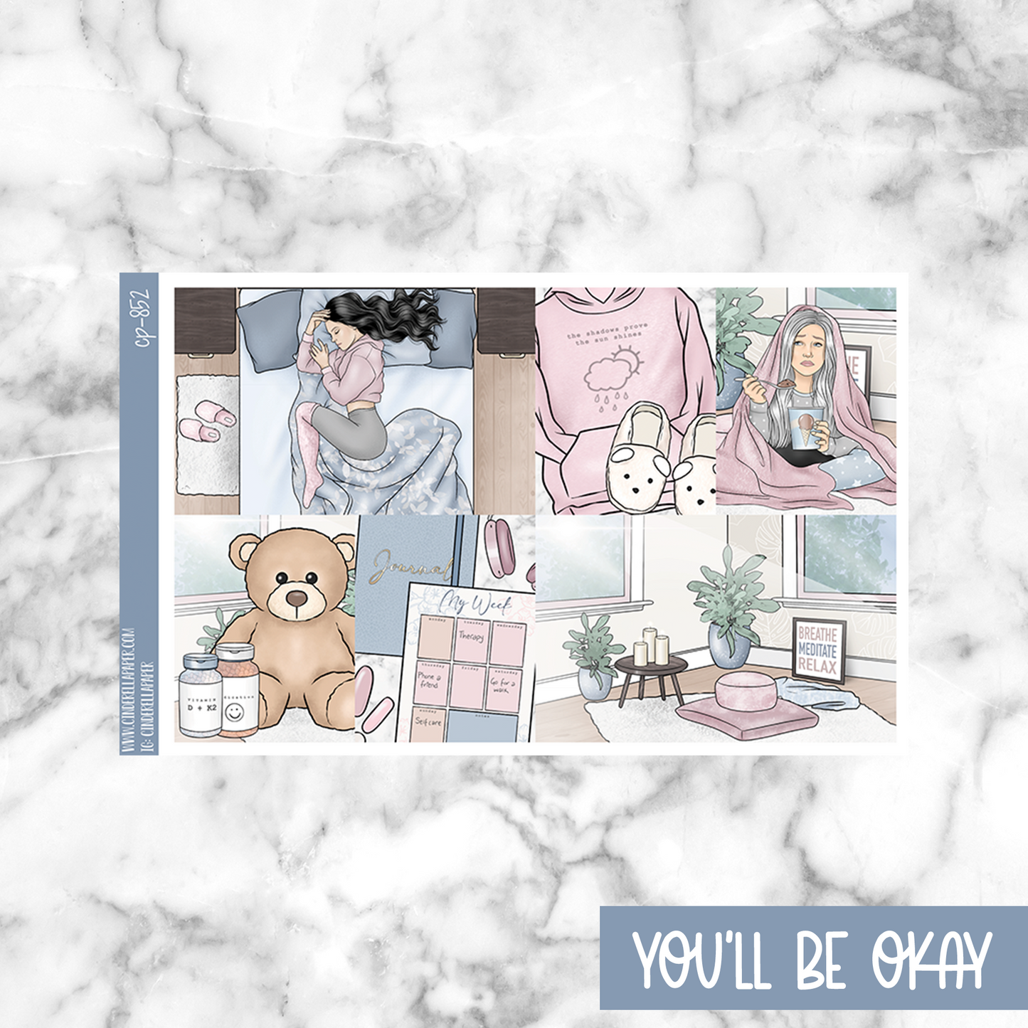 You'll be Okay - Ultimate Sticker Kit