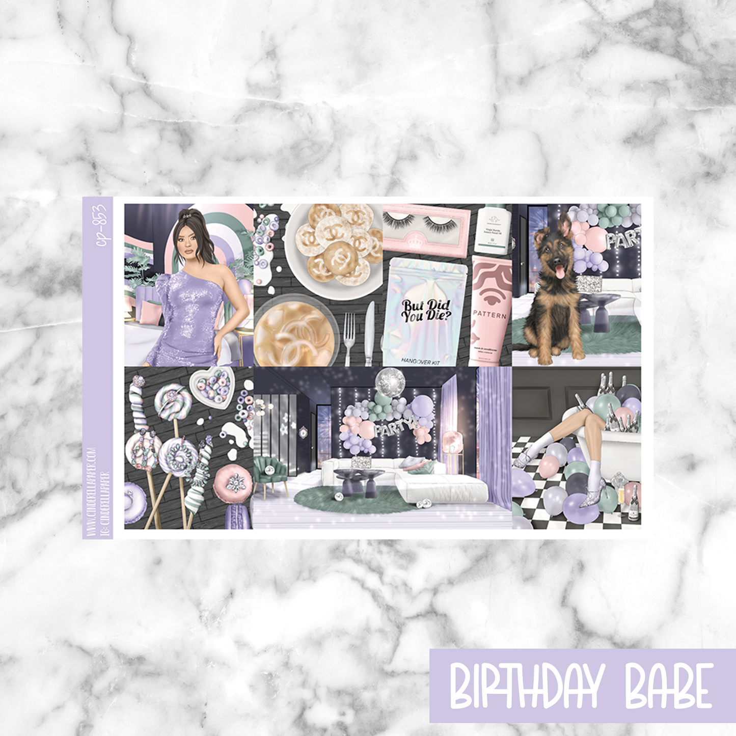 Birthday Babe - Ultimate Sticker Kit