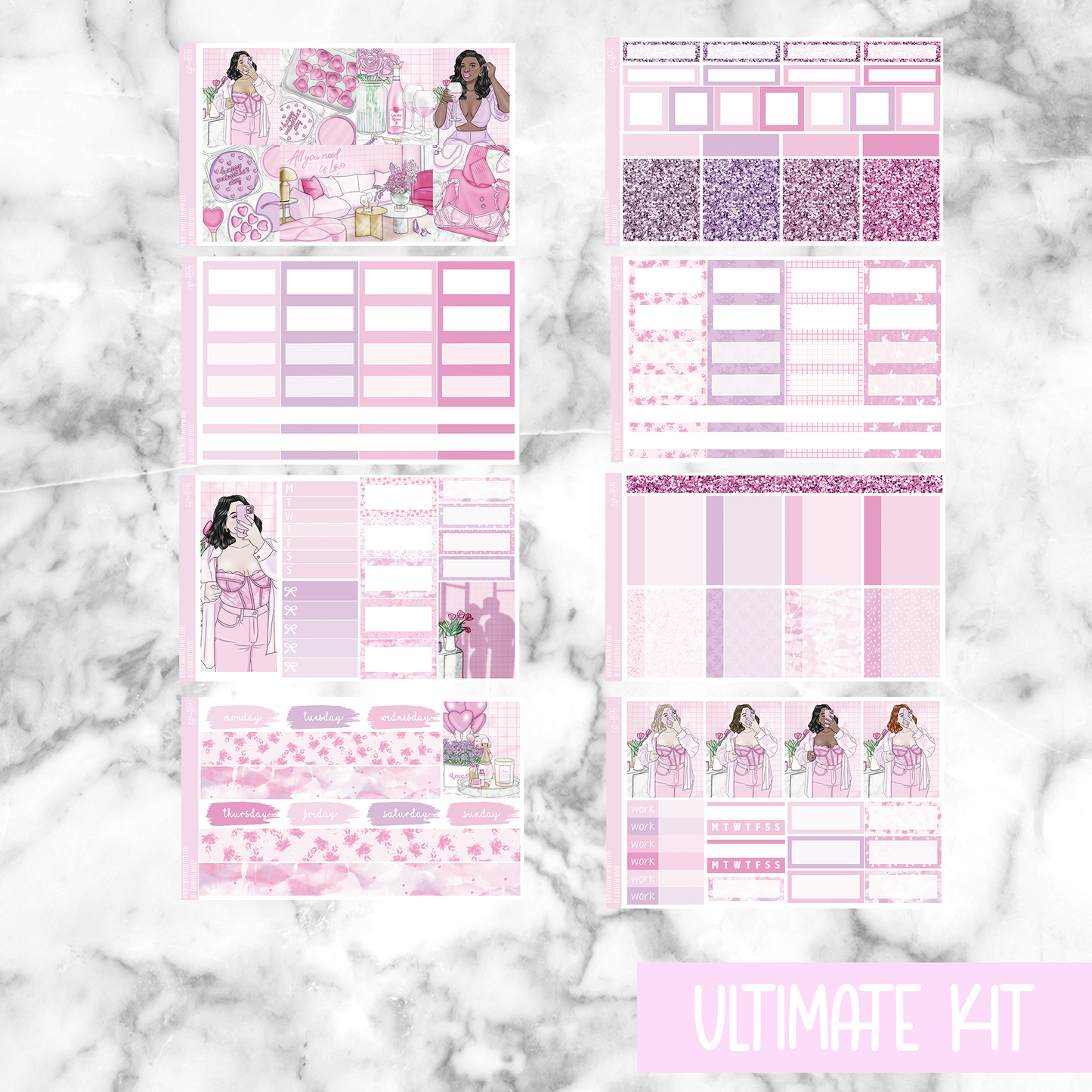 * GLITCH * Like a Rose - Ultimate Sticker Kit