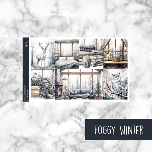 * GLITCH * Foggy Winter - Ultimate Sticker Kit