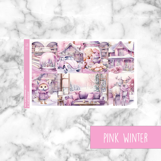 Pink Winter - Ultimate Sticker Kit