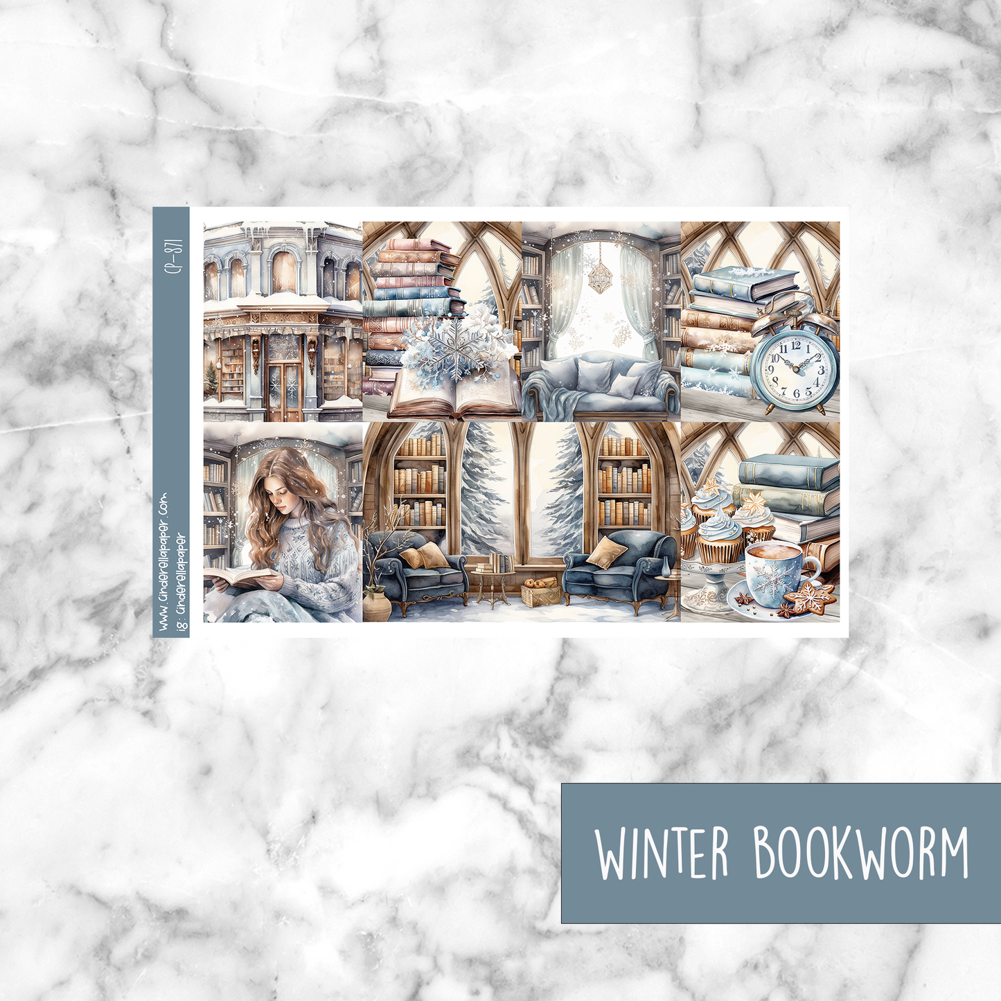 Winter Bookworm - Ultimate Sticker Kit