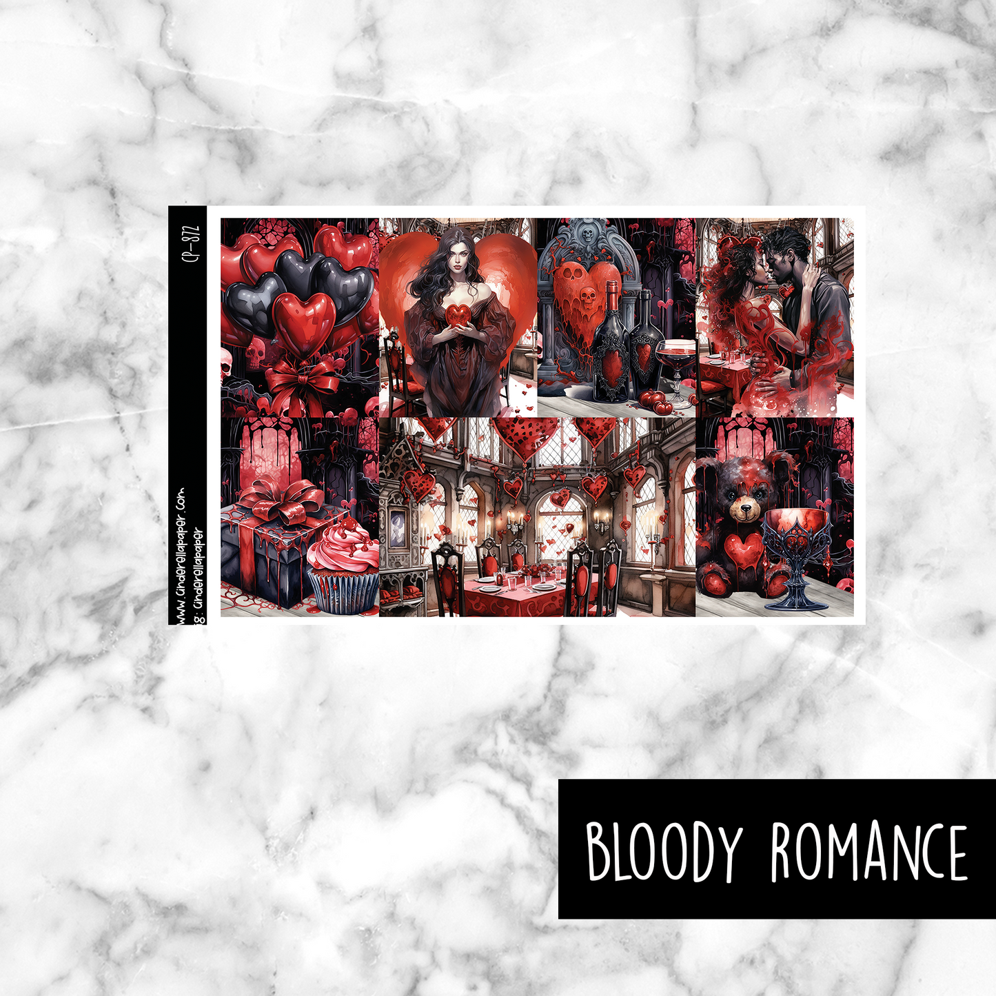 Bloody Romance - Ultimate Sticker Kit