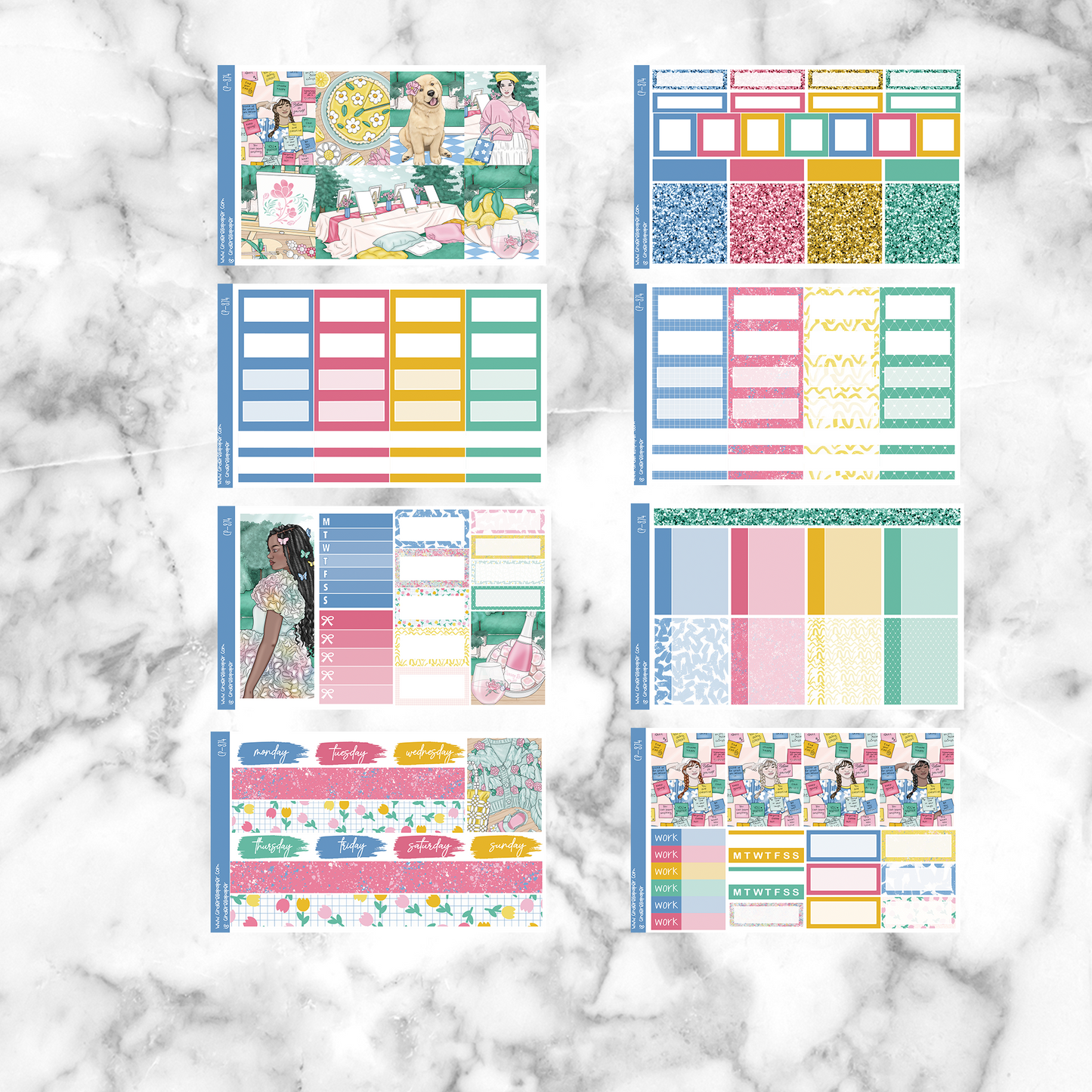 Blossoming - Ultimate Sticker Kit