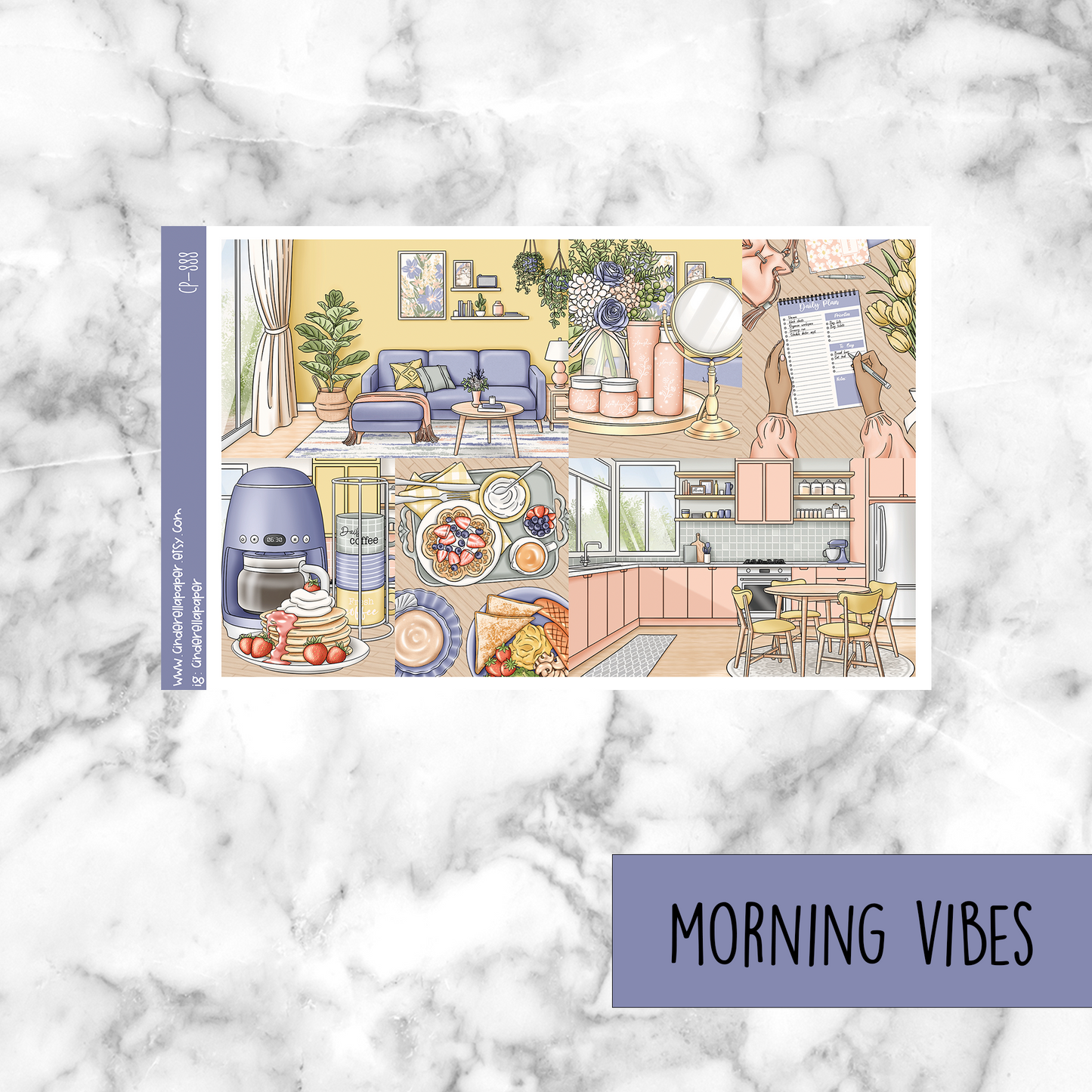 Morning Vibes - Ultimate Sticker Kit