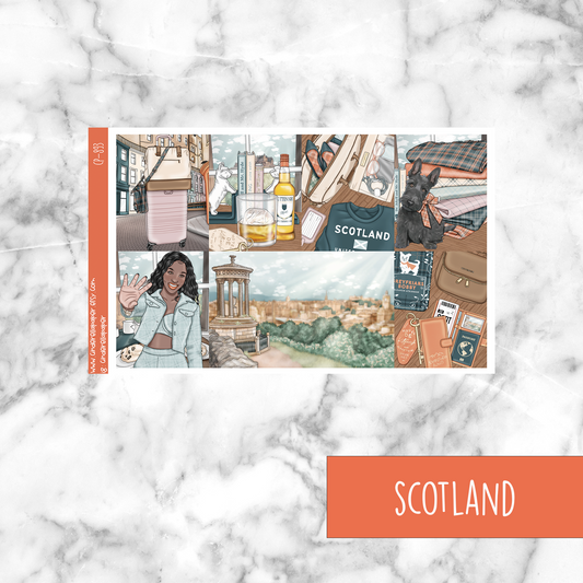 * GLITCH * Scotland - Ultimate Sticker Kit