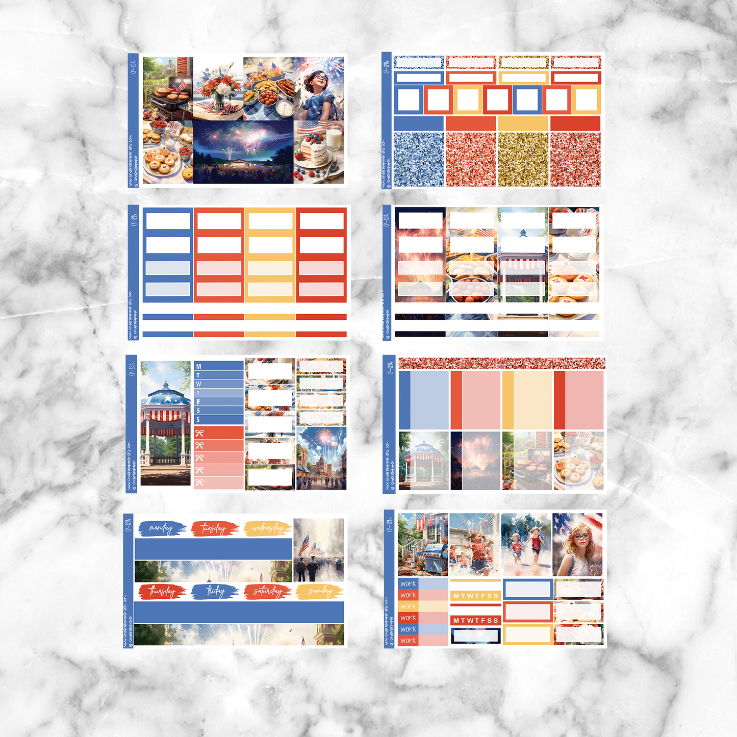 Hometown USA - Ultimate Sticker Kit