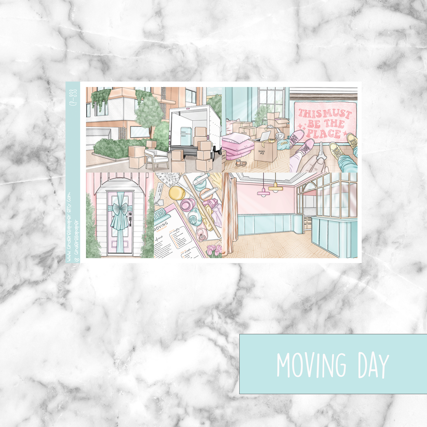 * GLITCH * Moving Day - Ultimate Sticker Kit