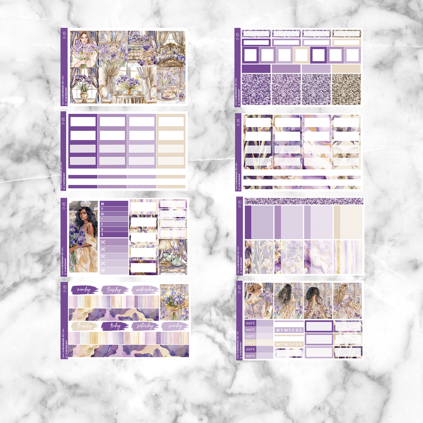 Irises - Ultimate Sticker Kit