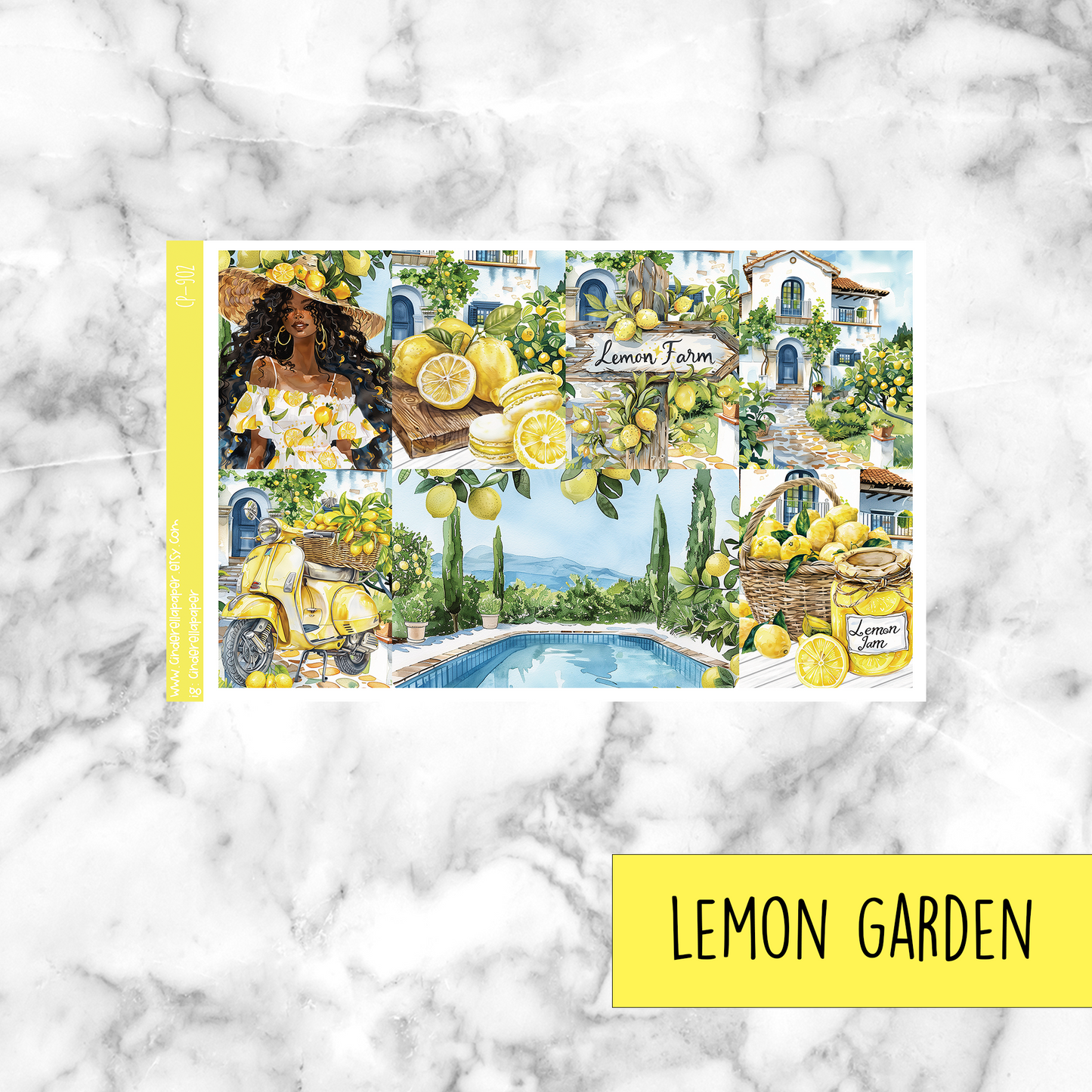 Lemon Garden - Ultimate Sticker Kit