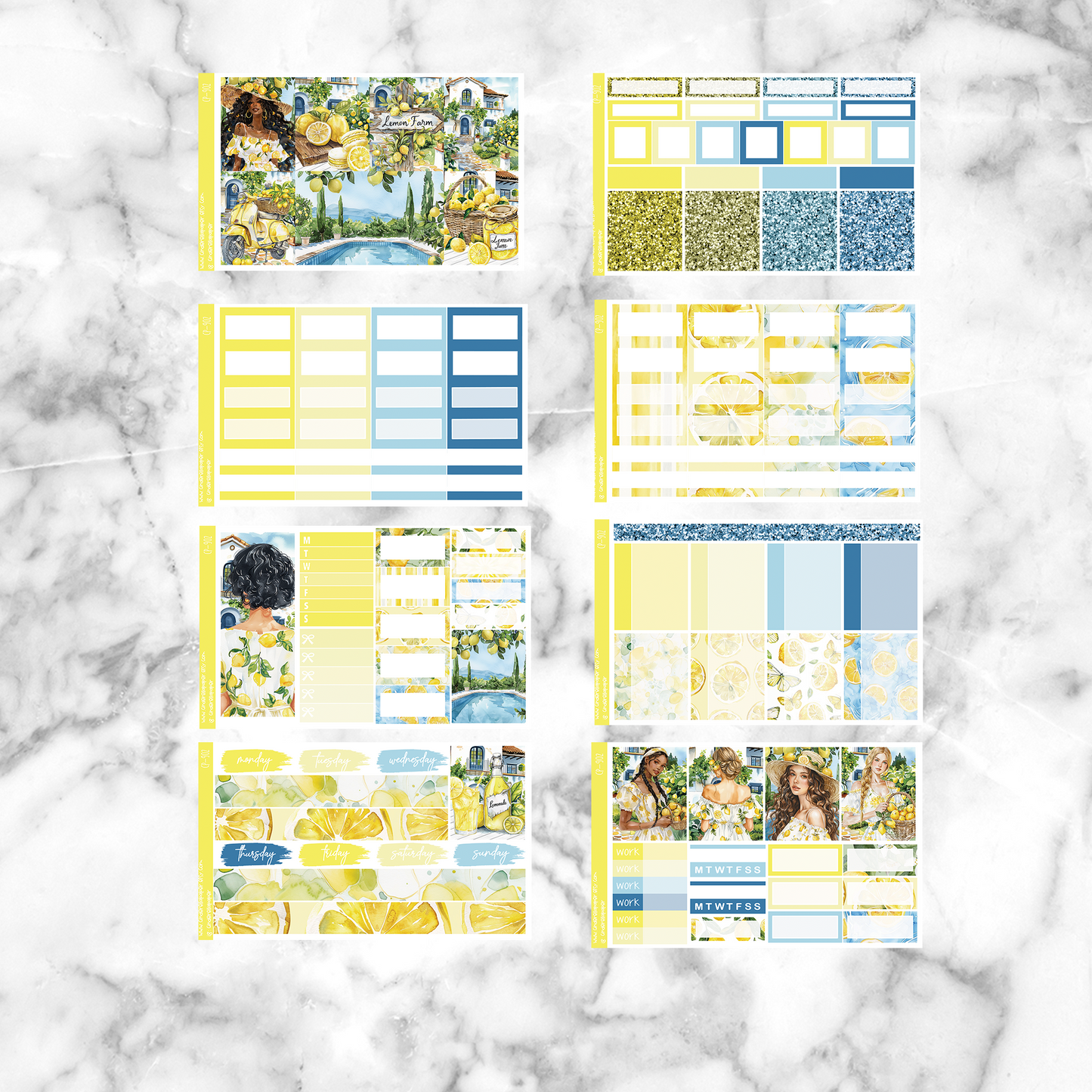 Lemon Garden - Ultimate Sticker Kit