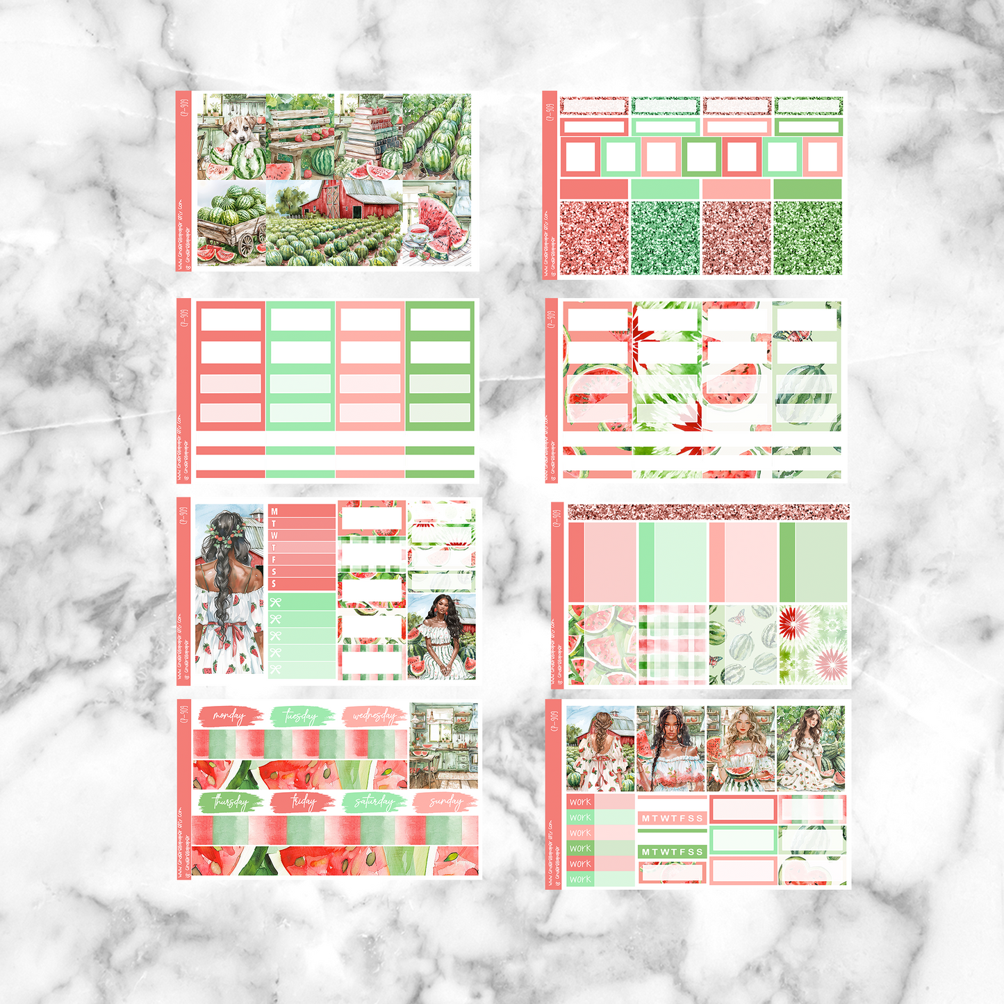 Watermelon Garden - Ultimate Sticker Kit