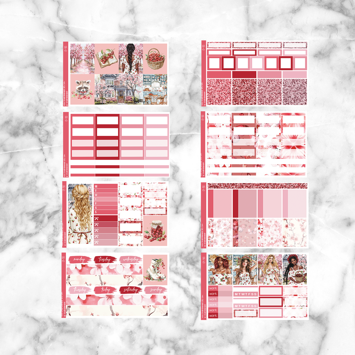 Cherry Garden - Ultimate Sticker Kit