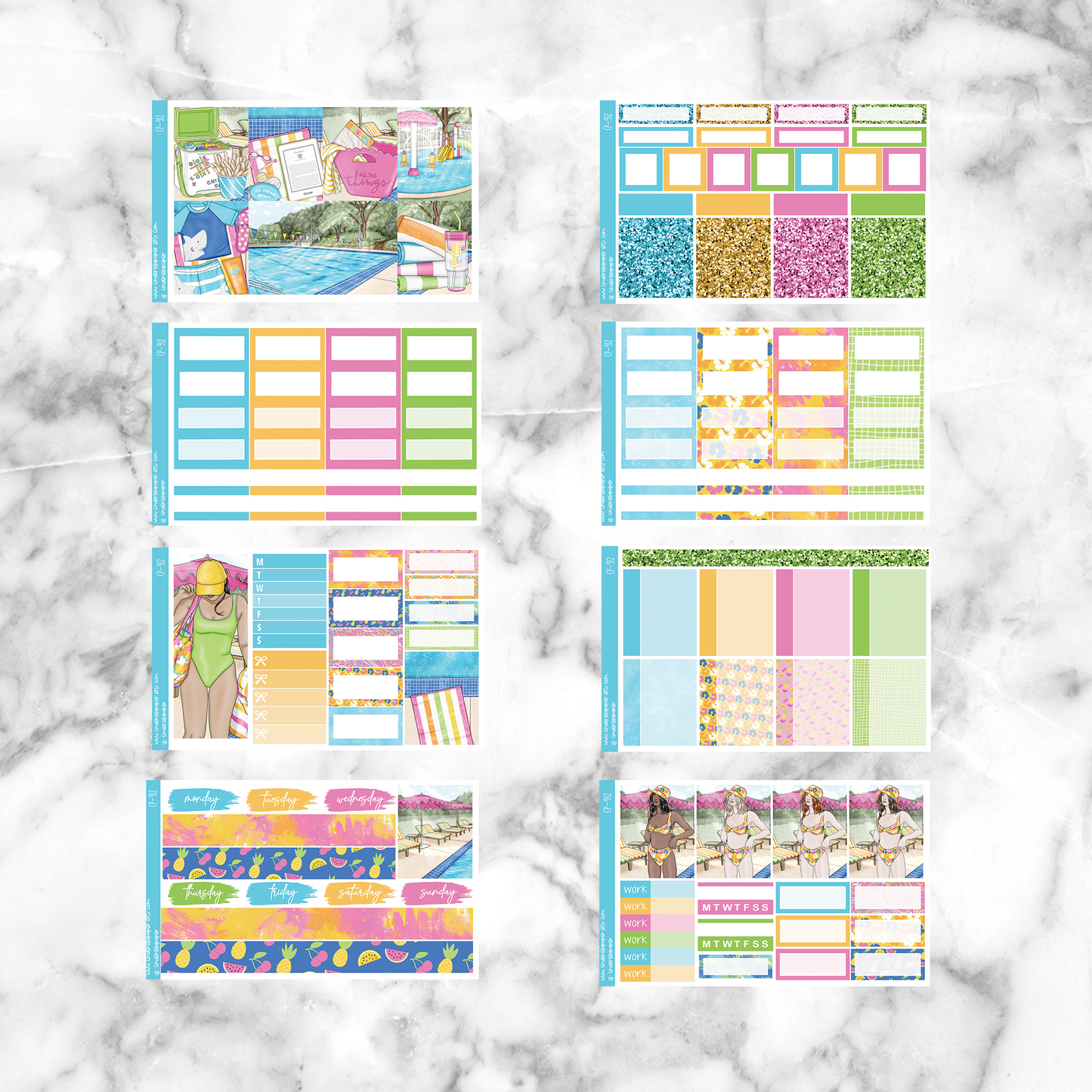 Poolside - Ultimate Sticker Kit