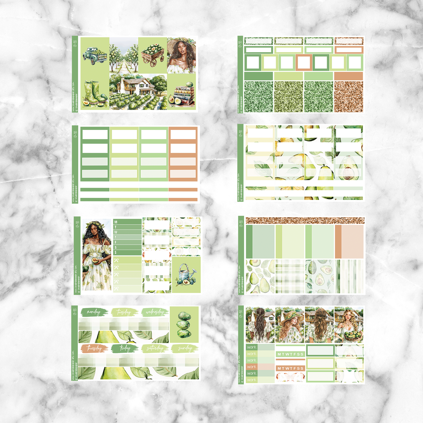 Avocado Garden - Ultimate Sticker Kit