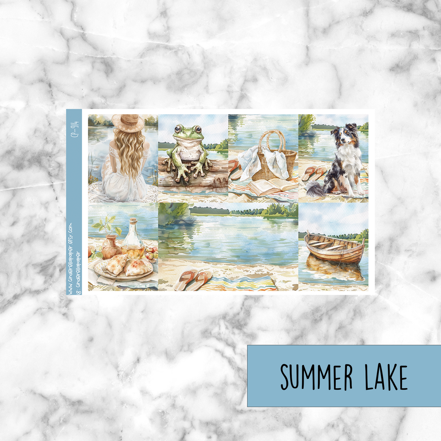 Summer Lake - Ultimate Sticker Kit