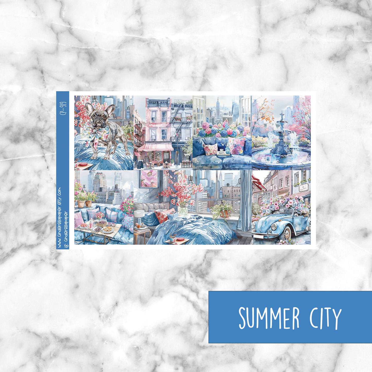 Summer City - Ultimate Sticker Kit