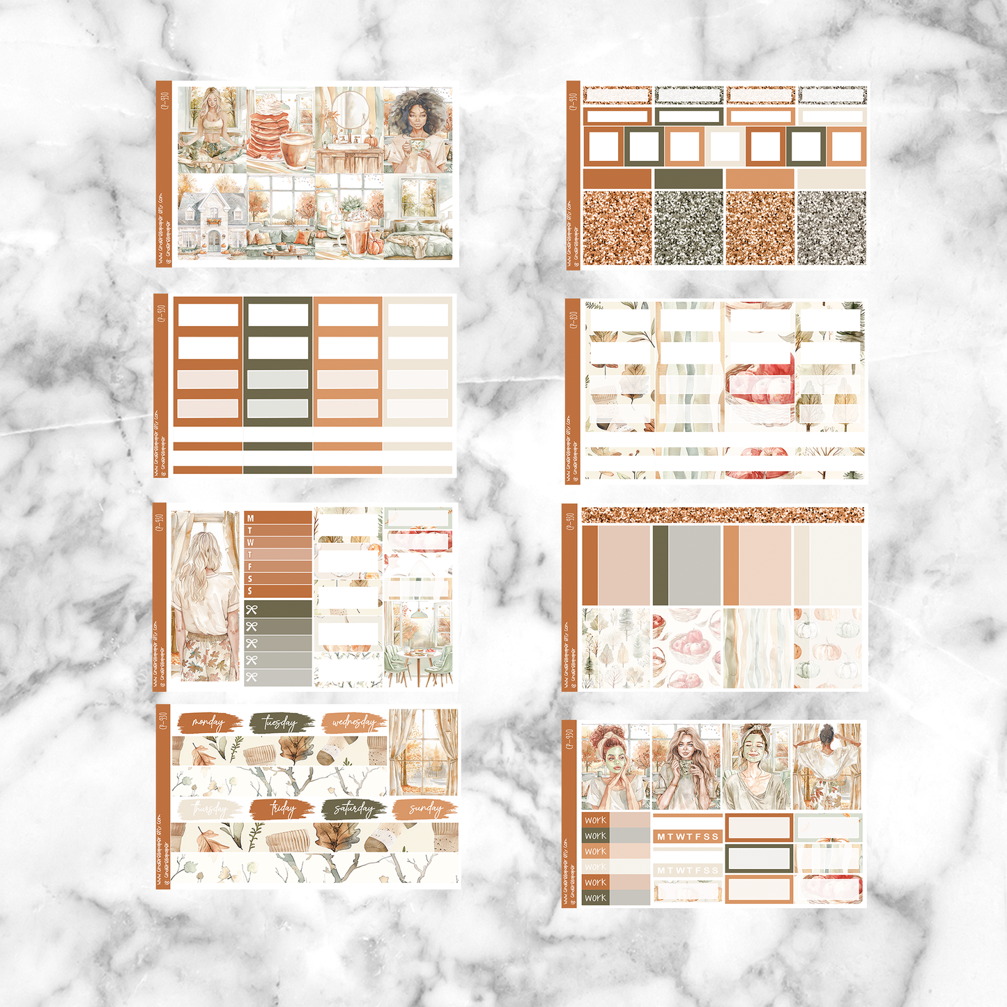 Autumn Morning - Ultimate Sticker Kit