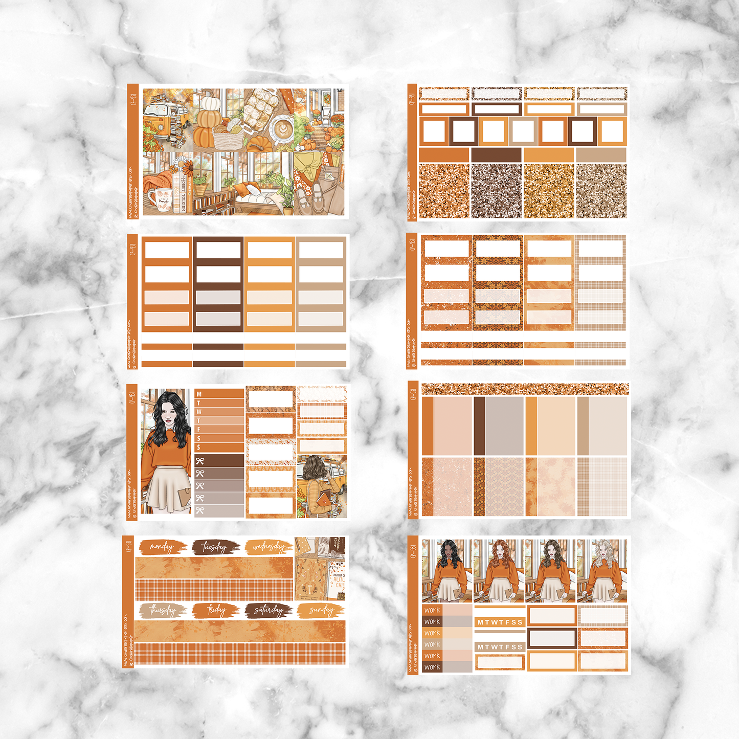 Amber Dream - Ultimate Sticker Kit