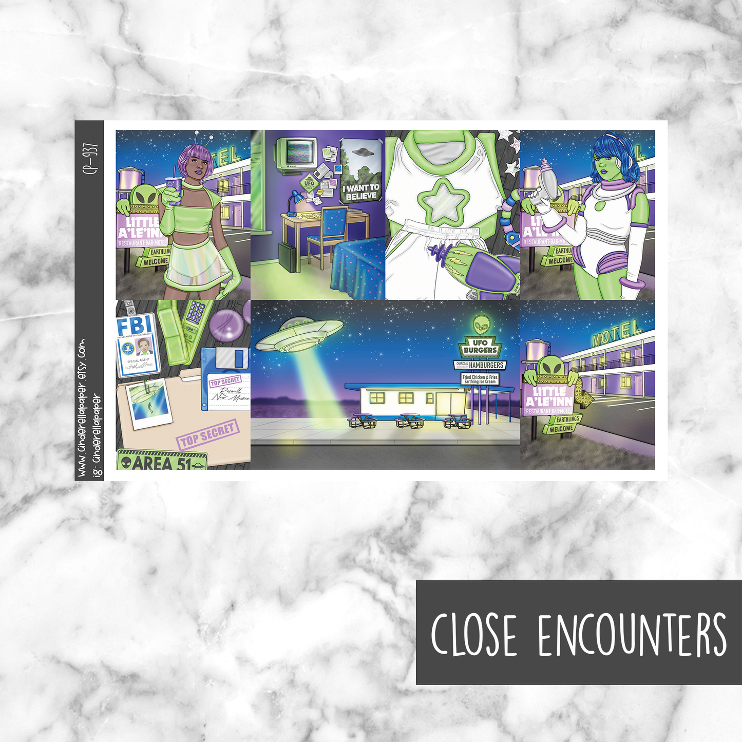 Close Encounters - Ultimate Sticker Kit