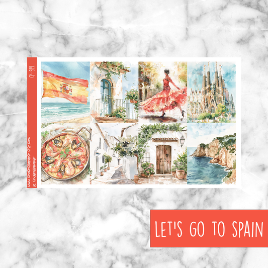 Let's go to Spain - Ultimate Sticker Kit