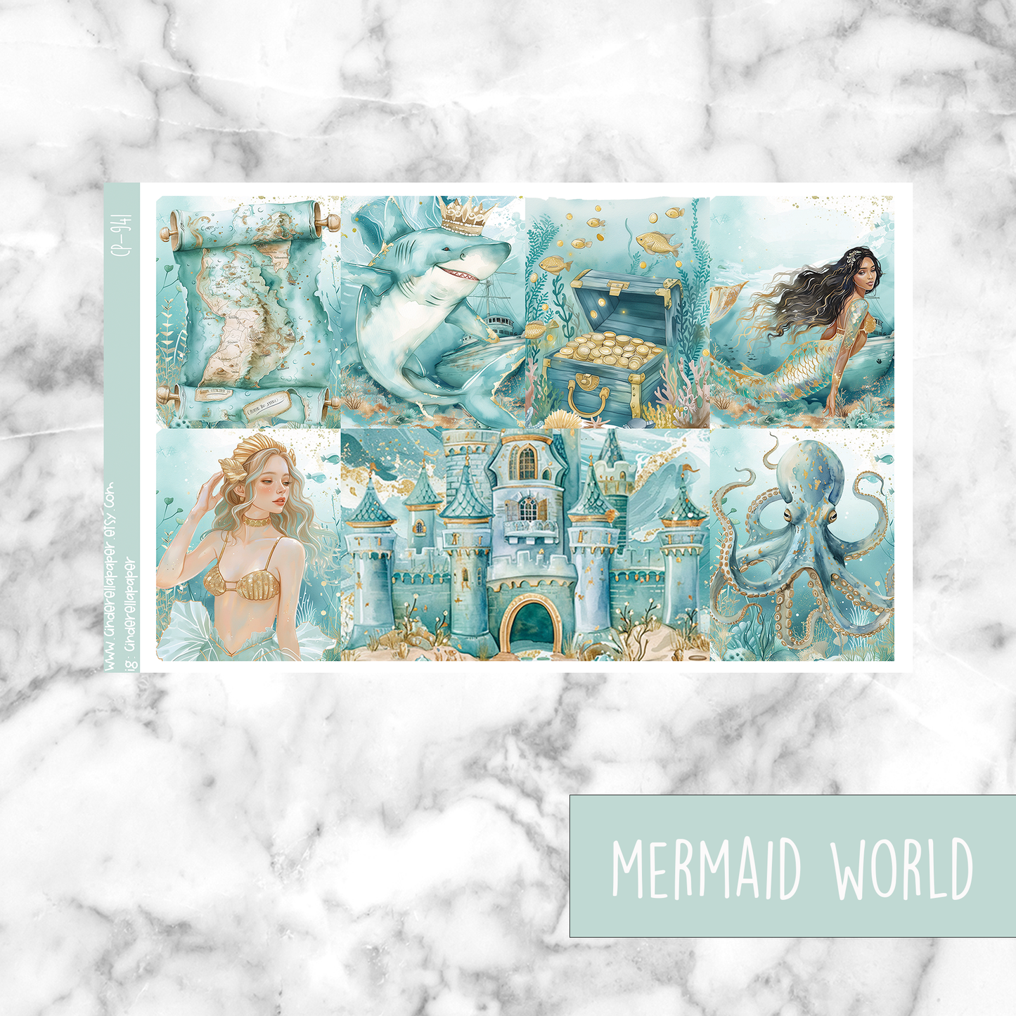 Mermaid World - Ultimate Sticker Kit