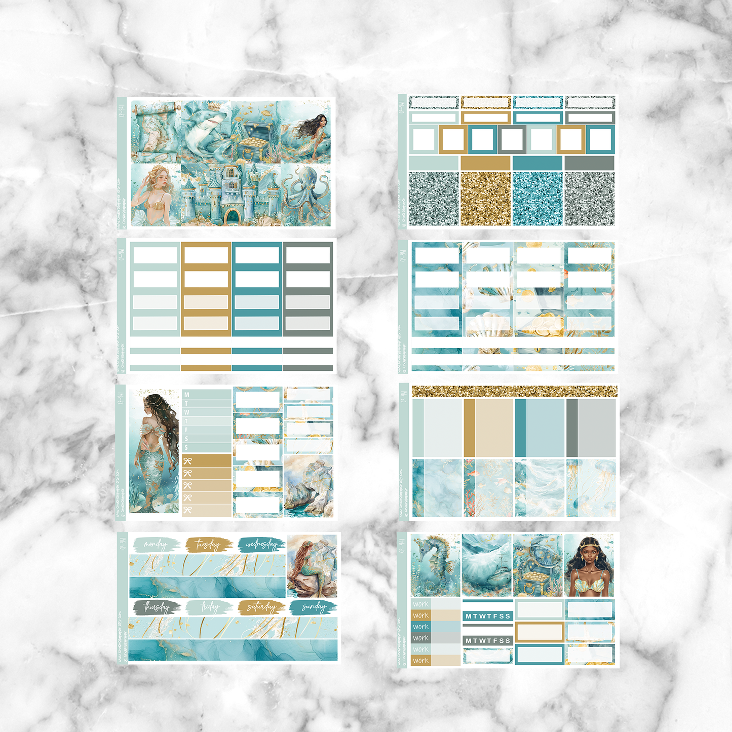 Mermaid World - Ultimate Sticker Kit