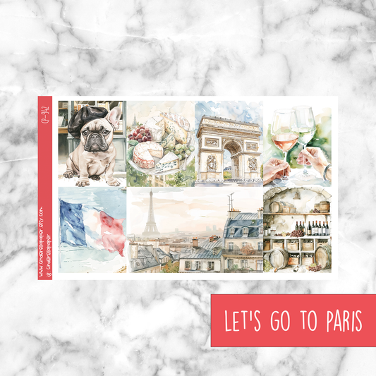 Let's go to Paris - Ultimate Sticker Kit