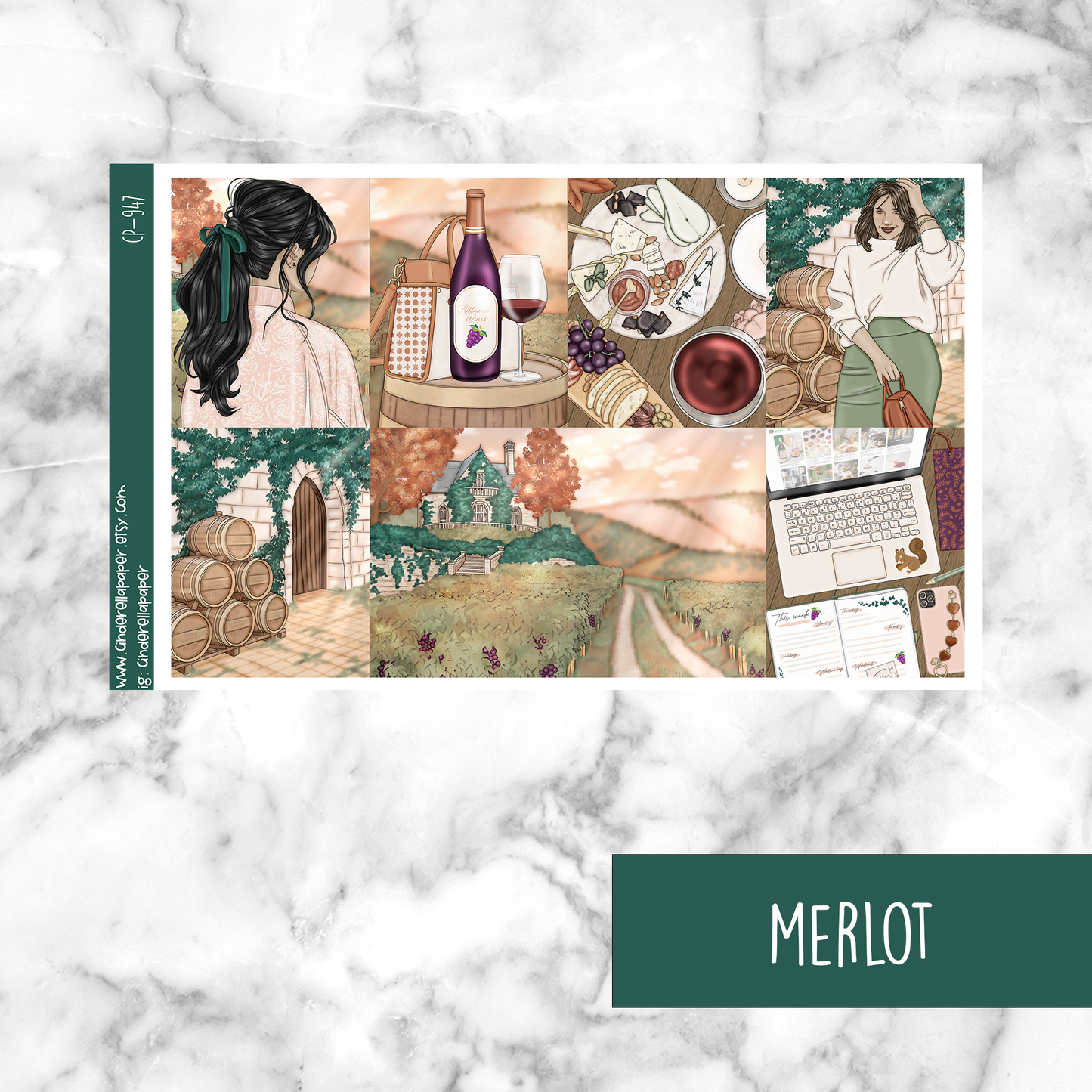 Merlot - Ultimate Sticker Kit