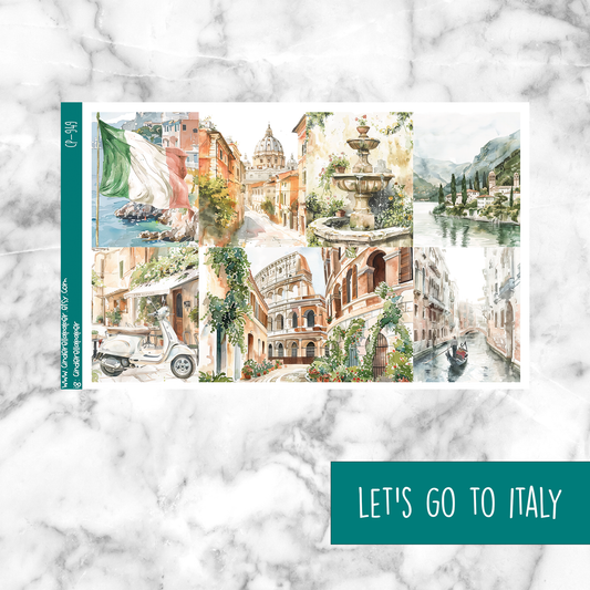 Let's go to Italy - Ultimate Sticker Kit