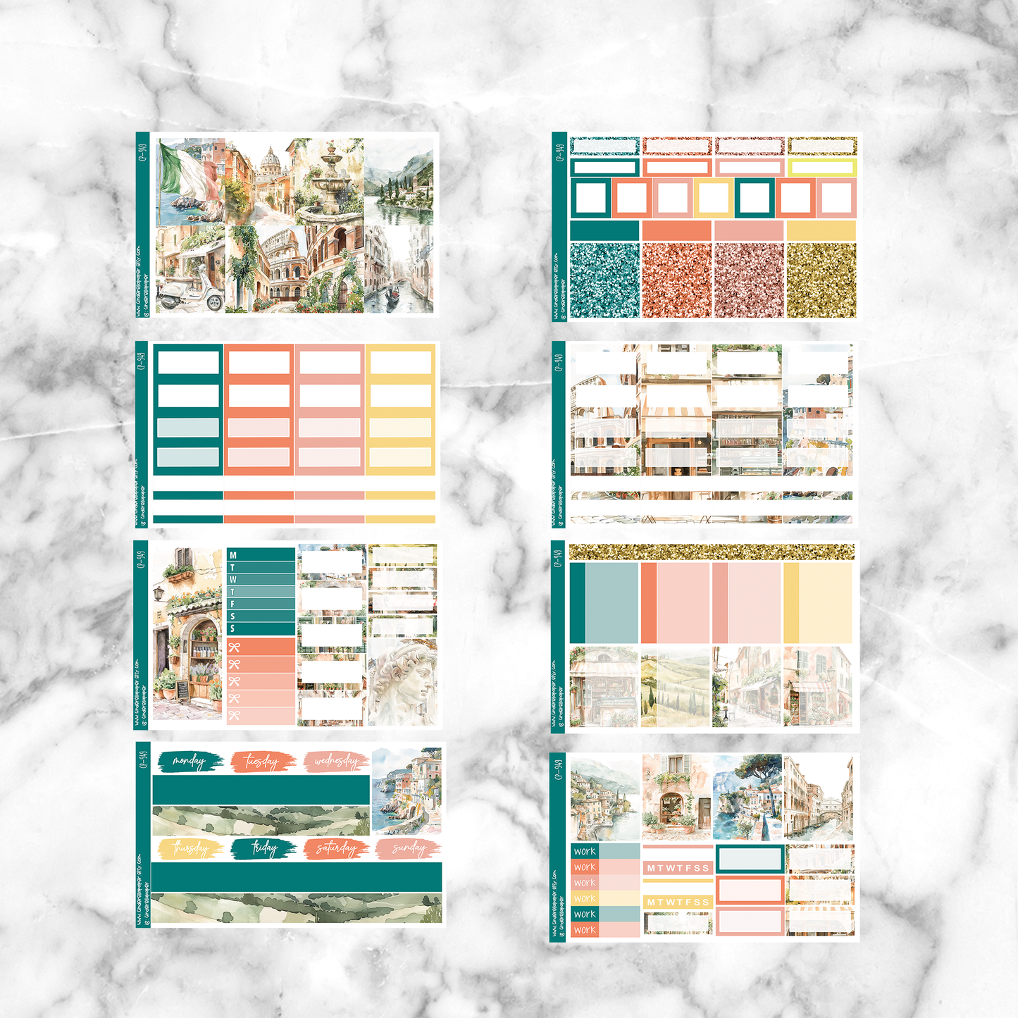 Let's go to Italy - Ultimate Sticker Kit