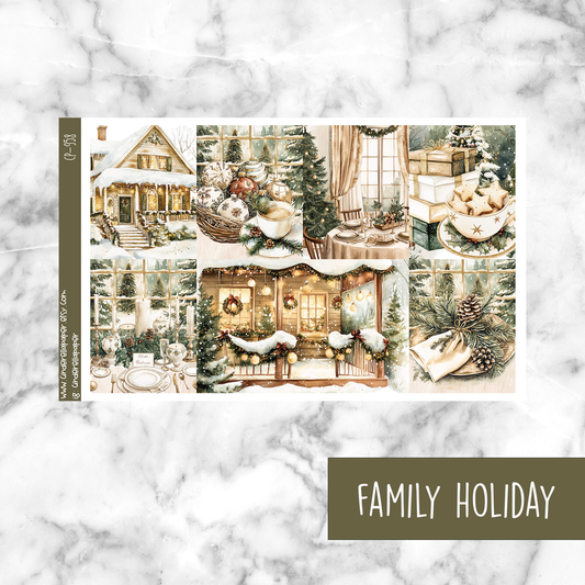 * GLITCH * Family Holiday - Ultimate Sticker Kit