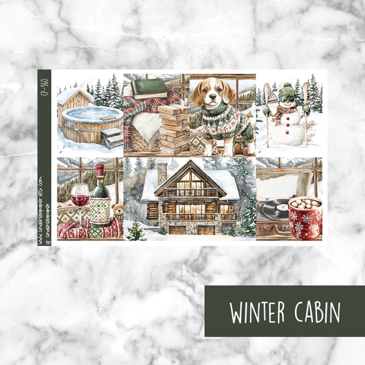 Winter Cabin - Ultimate Sticker Kit