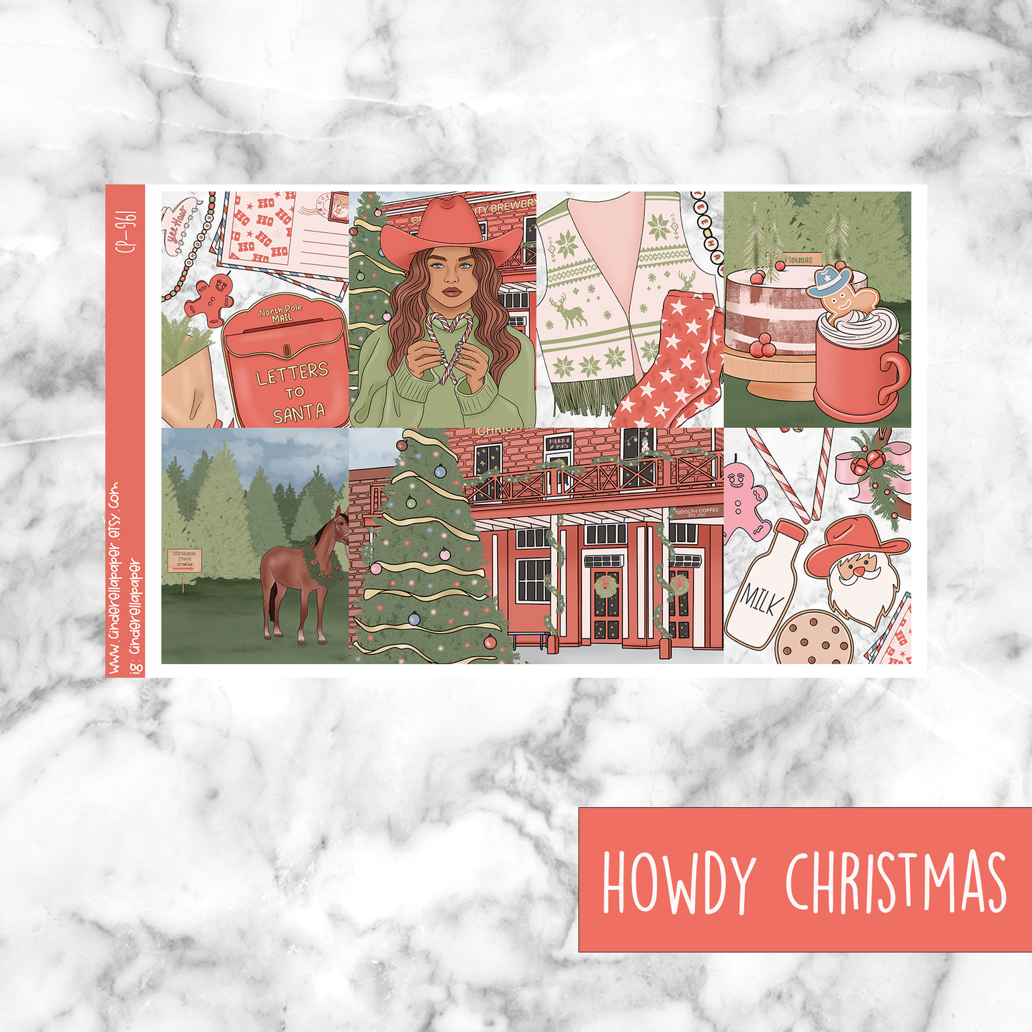 * GLITCH * Howdy Christmas - Ultimate Sticker Kit