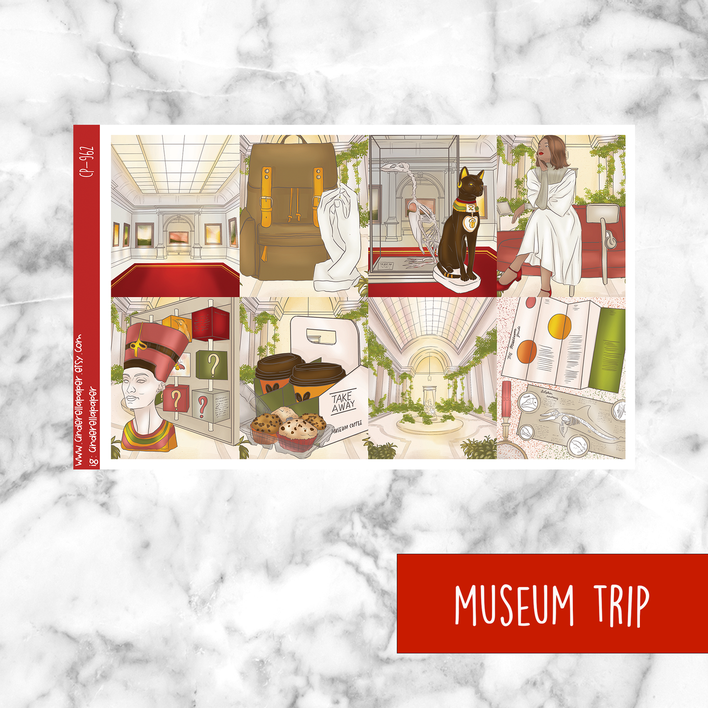 * GLITCH * Museum Trip - Ultimate Sticker Kit