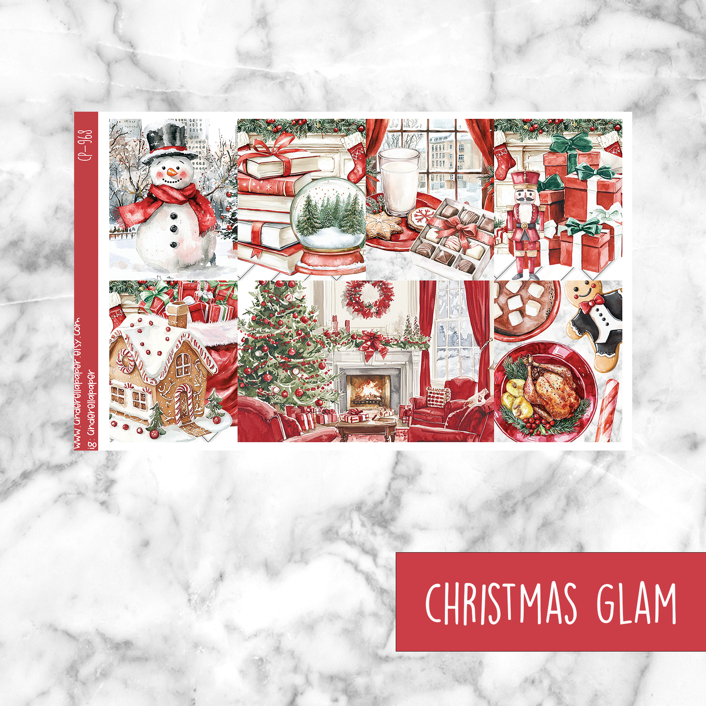 * GLITCH * Christmas Glam - Ultimate Sticker Kit