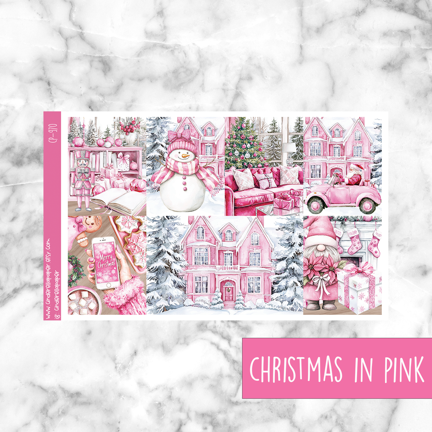 Christmas in Pink - Ultimate Sticker Kit