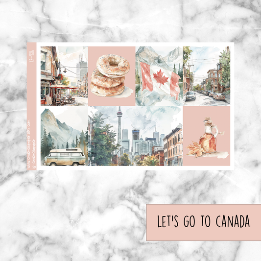 Let's go to Canada - Ultimate Sticker Kit