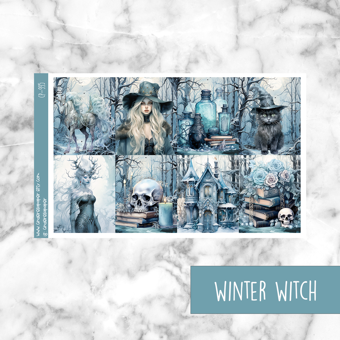 Winter Witch - Ultimate Sticker Kit