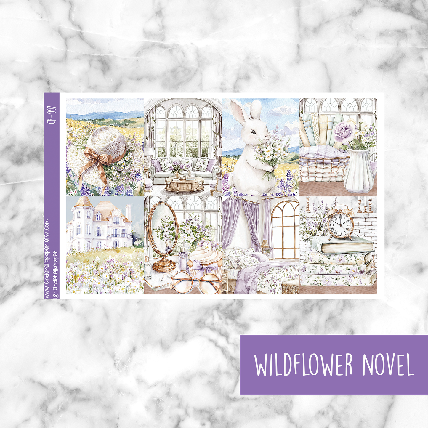 * GLITCH * Wildflower Novel - Ultimate Sticker Kit