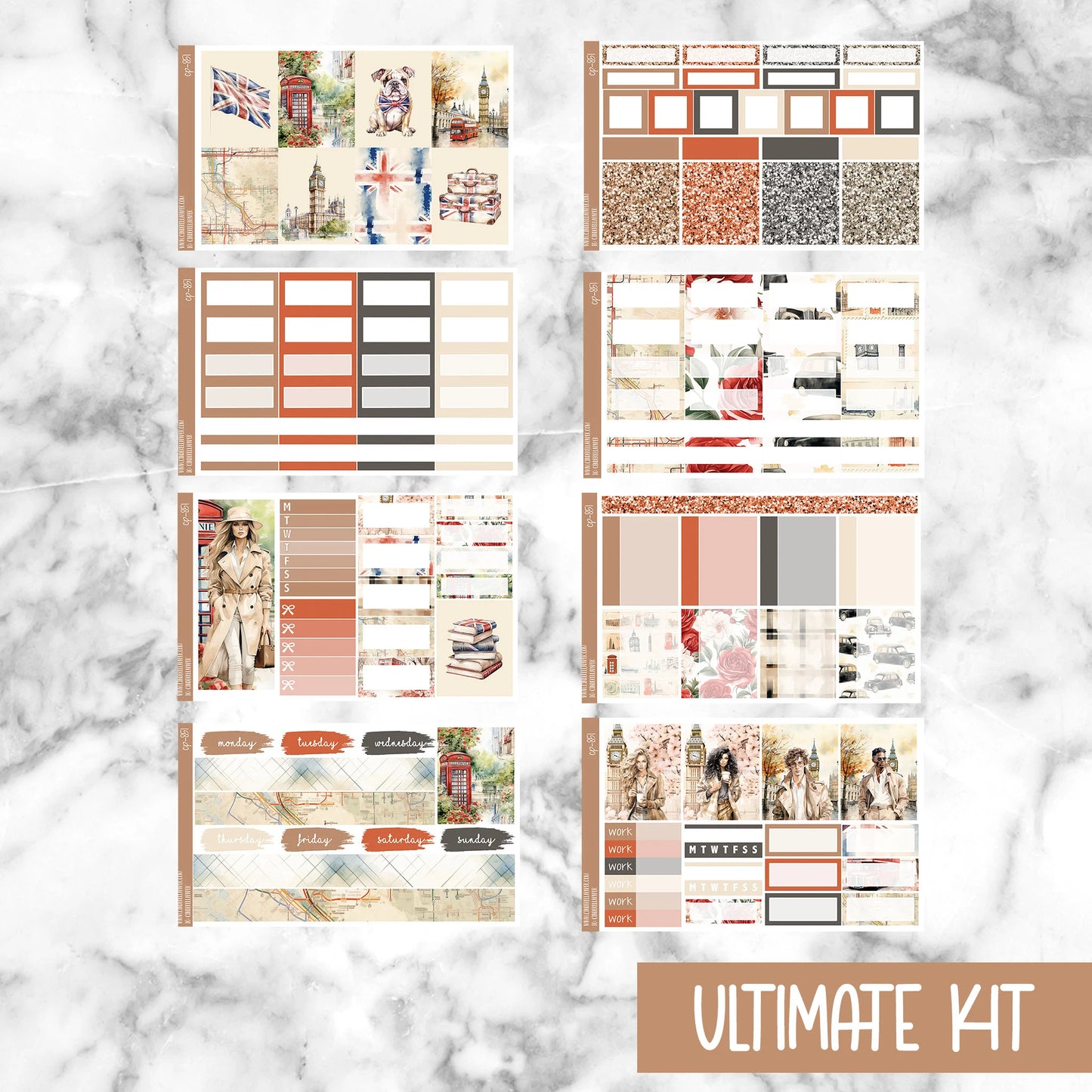 * GLITCH * London - Ultimate Sticker Kit